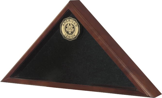 American Legion Flag Case - Cherry