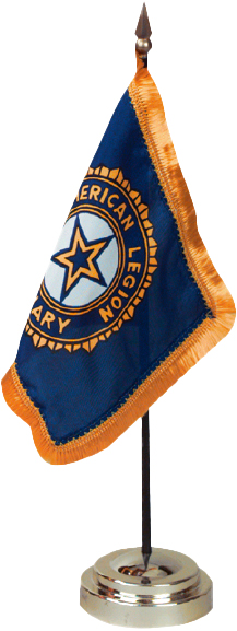 Auxiliary Souvenir Banquet Flag & Stand