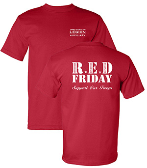 RED Friday T-shirt (Auxiliary)