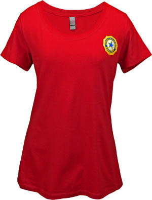 Scoop Neck T-shirt (Auxiliary Emblem)