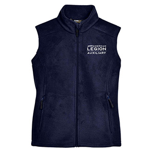 Fleece Vest (Auxiliary Logo)