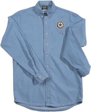 Long-Sleeve Denim Shirt (AUXILIARY)