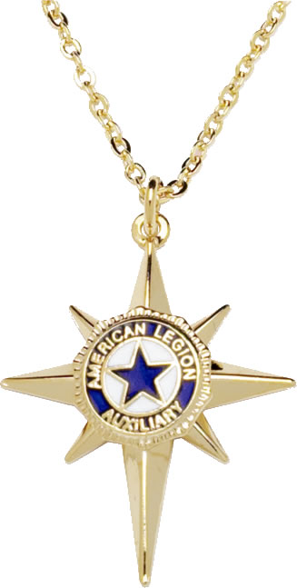 Starburst Necklace with Auxiliary Emblem