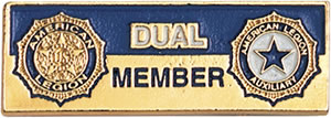 Legion/Auxiliary Dual Member Tack