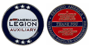 Volunteer Appreciation Coin (Auxiliary Logo)