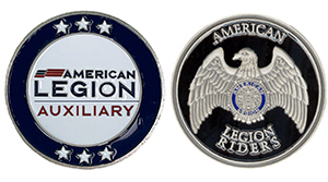 Auxiliary Logo - Legion Riders Coin