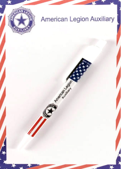 Auxiliary Stars & Stripes Pad and Pen Set
