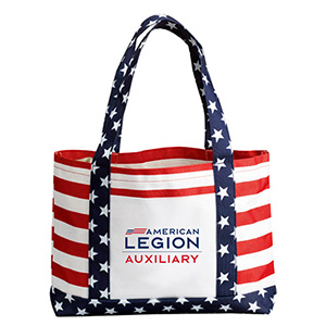 Stars & Stripes Tote Bag (Auxiliary Logo)