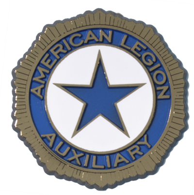 Auxiliary-American Legion Flag & Emblem