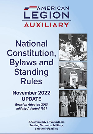 Auxiliary Constitution & Bylaws