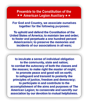 Auxiliary Preamble Pocket Card