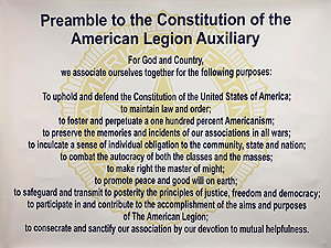 Auxiliary Preamble Poster