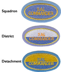 SAL Present Officer Embroidered Insignia