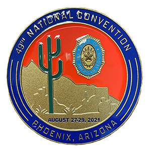 2021 NATIONAL CONVENTION BADGE