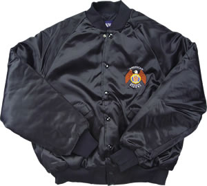Legion Riders Satin Jacket (Front & Back Emblem)
