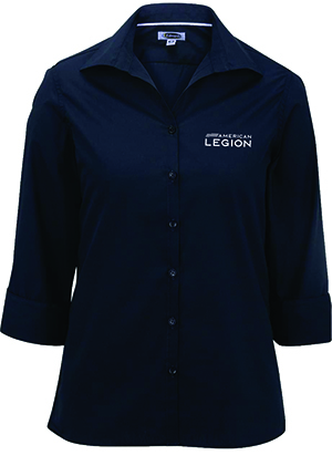 3/4-Sleeve Dress Blouse (Legion Logo)