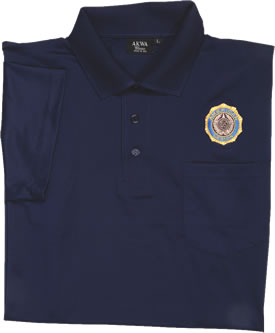 Aqua-Dry Pocket Polo - Legion Emblem  (Mens)