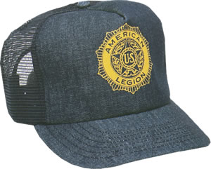 Blue Denim Cap - Mesh