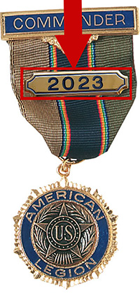 2023 Regulation Badge Year Bar