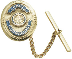 Legion Past Post Commander Tie Tack