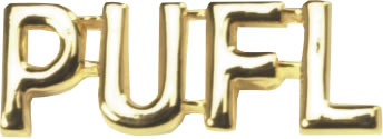 PUFL Paid-Up-For-Life Cap Pin