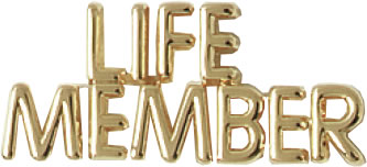 Life Member Cap Pin