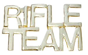 Rifle Team Cap Pin