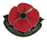 Poppy Pin (American Legion Family)