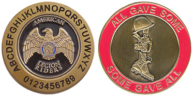 Custom Legion Riders - KIA Tribute Coin