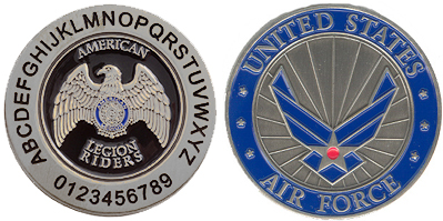 Custom Legion Riders - Air Force Coin