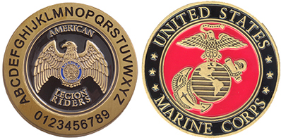 Custom Legion Riders - Marines Coin