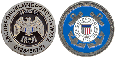 Custom Legion Riders - Coast Guard Coin