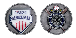 Legion Baseball Coin