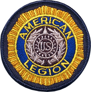 Embroidered American Legion Emblem Patch