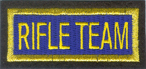 Rifle Team Insignia