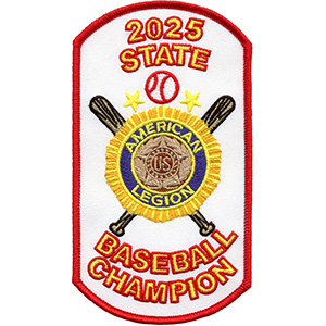 2025 Baseball Department Champion Patch