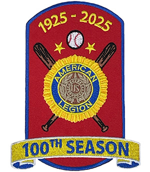 Centennial Baseball Uniform Patch
