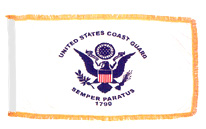 3 x 5 Indoor Coast Guard Flag