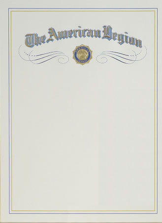 Blank Legion Citation