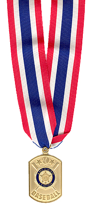 Baseball Emblem Medal