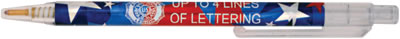 Patriotic Stars Personalized Pen with Legion Emblem