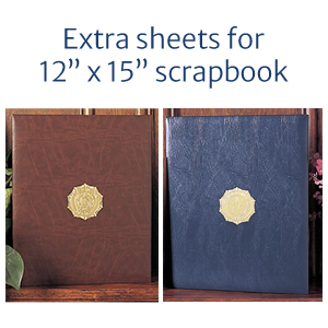 Scrapbook Sheets with Extensions
