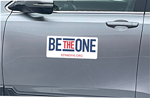 BE THE ONE Auto Magnet