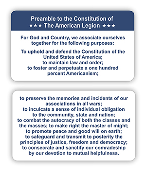 Preamble Pocket Card (Legion)