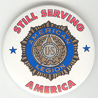 Still Serving America Pin