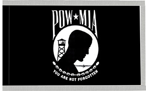 Indoor POW-MIA Flag (3 x 5)