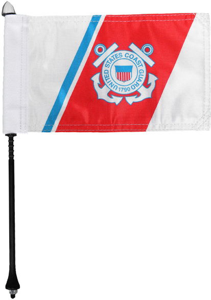 Coast Guard Motorcycle Flag Kit