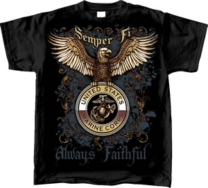 Golden Eagle T-shirt (Marines)