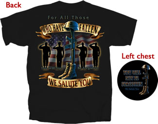 Salute To Fallen T-Shirt