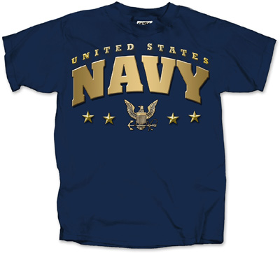 Arched Stars T-shirt (Navy)